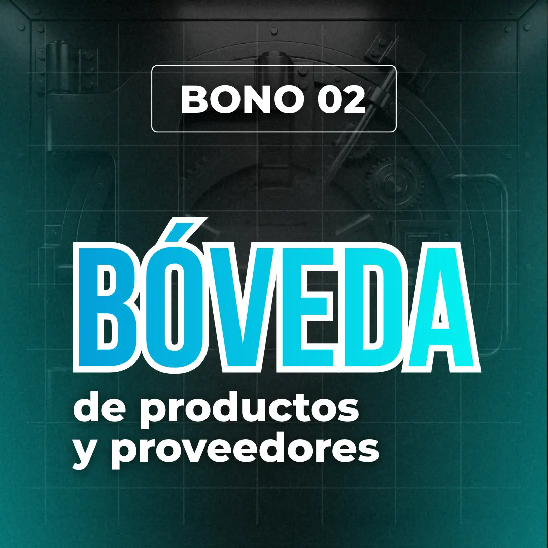 Bono 02: Bóveda de Productos y Proveedores
